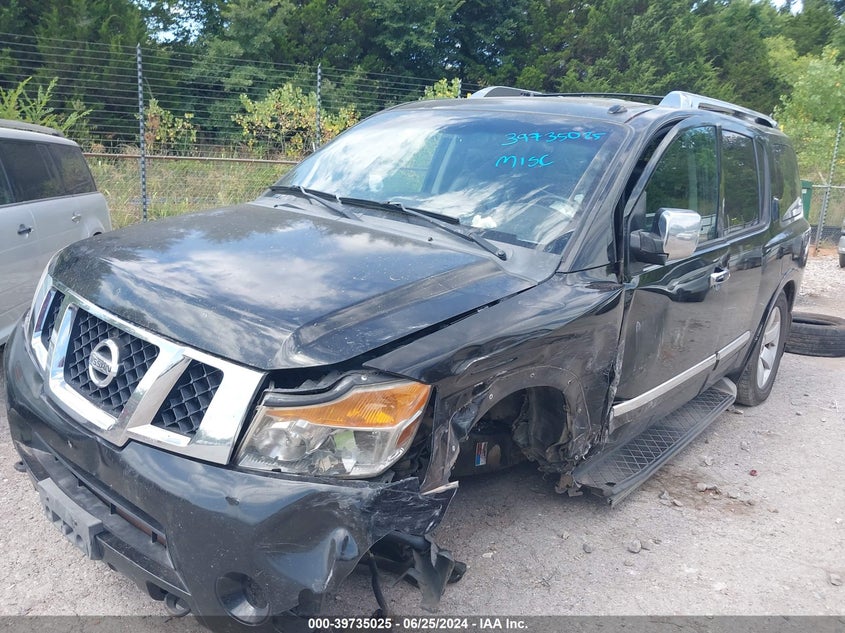 2011 Nissan Armada Sv/Sl/Platinum VIN: 5N1BA0NCXBN600471 Lot: 39735025