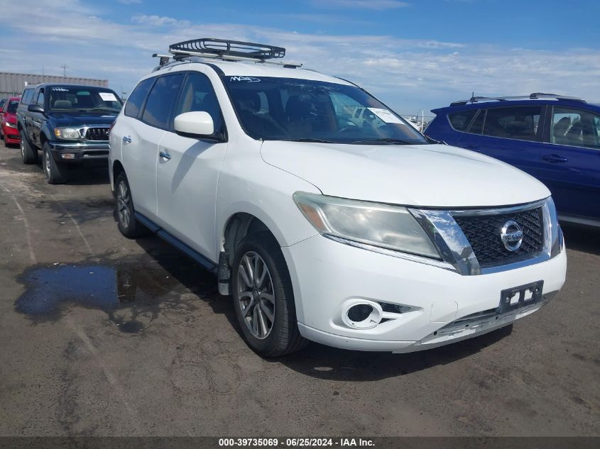 5N1AR2MN4DC657931 2013 Nissan Pathfinder Sv