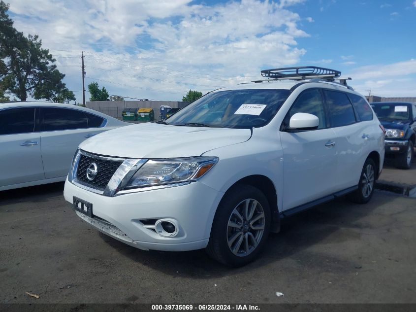 5N1AR2MN4DC657931 2013 Nissan Pathfinder Sv