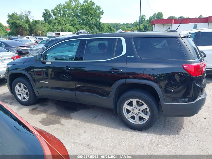 2019 GMC Acadia Sle-1 VIN: 1GKKNRLA7KZ113157 Lot: 39735072
