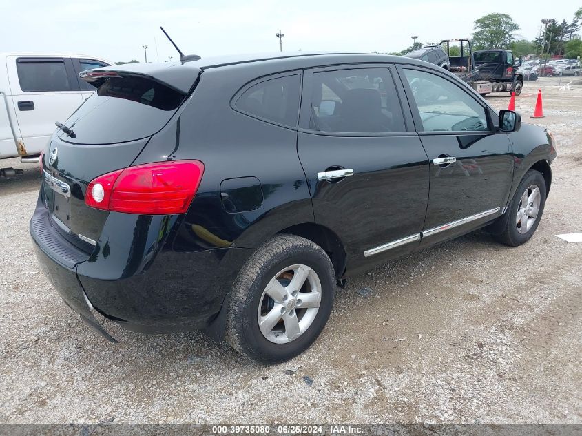 VIN JN8AS5MT0DW528628 2013 Nissan Rogue, S no.4