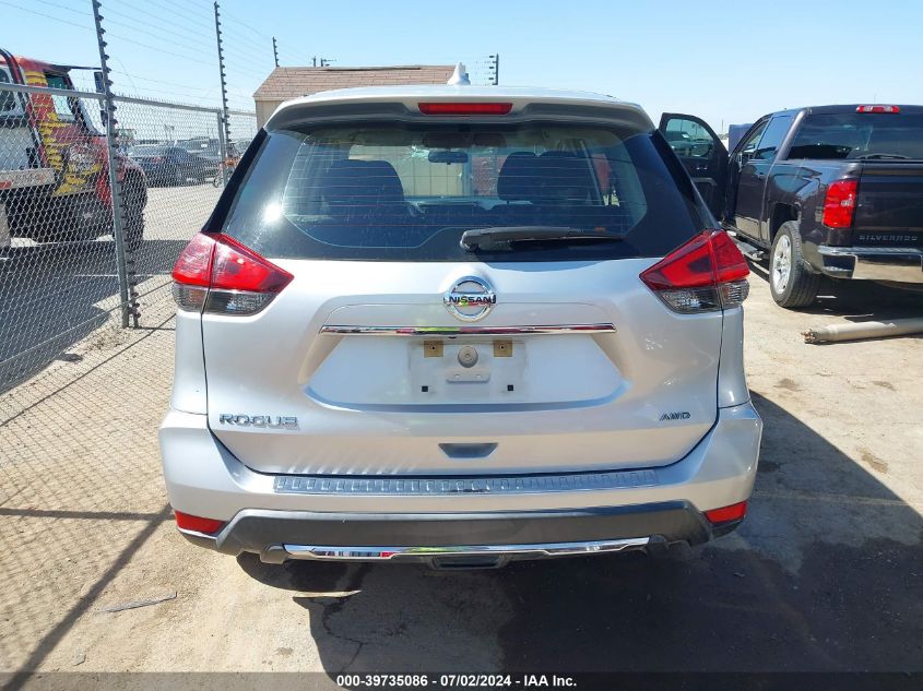 2017 Nissan Rogue S VIN: KNMAT2MV1HP611283 Lot: 39735086