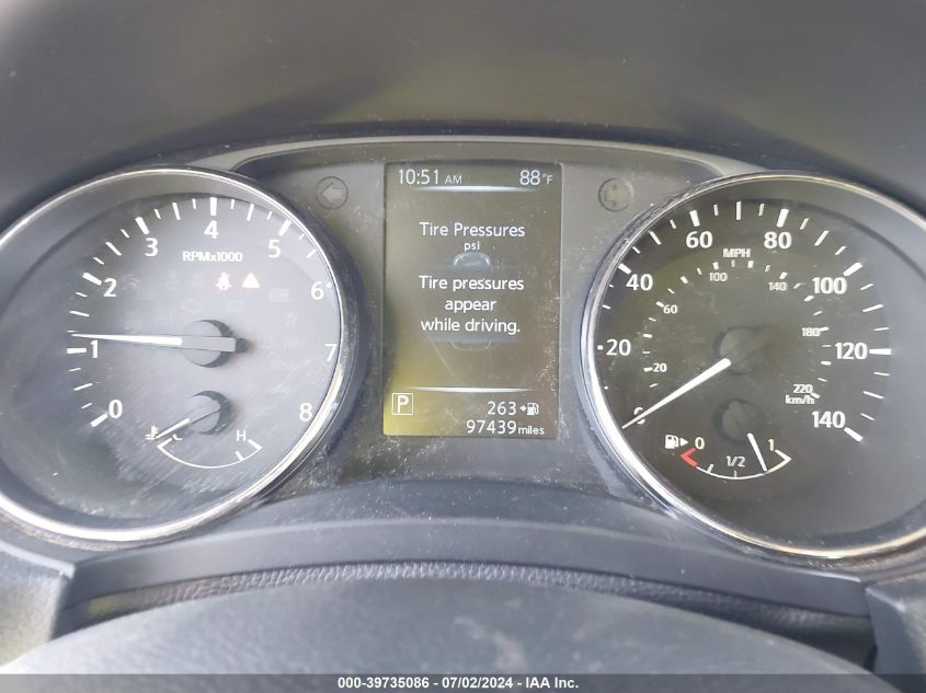 2017 Nissan Rogue S VIN: KNMAT2MV1HP611283 Lot: 39735086