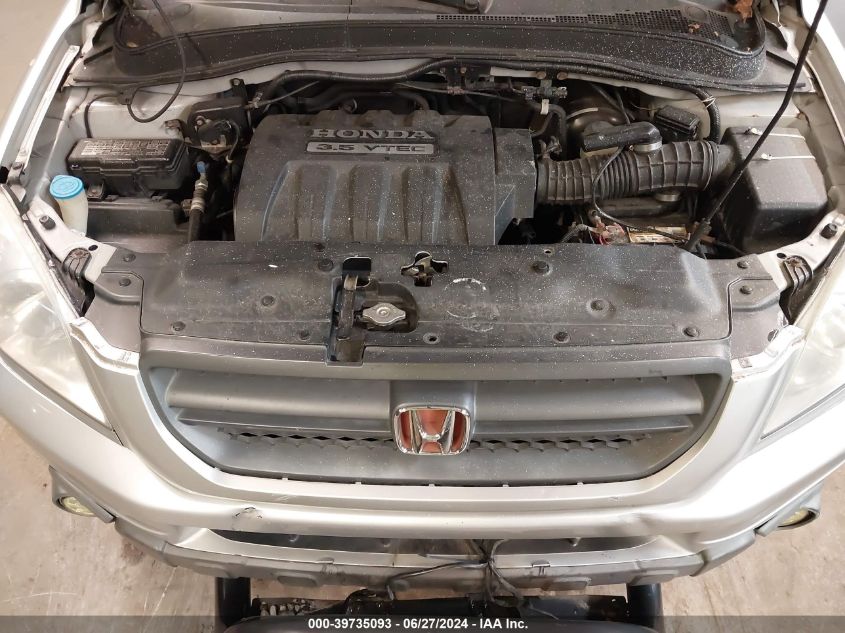 2005 Honda Pilot Ex-L VIN: 2HKYF18635H506030 Lot: 39735093