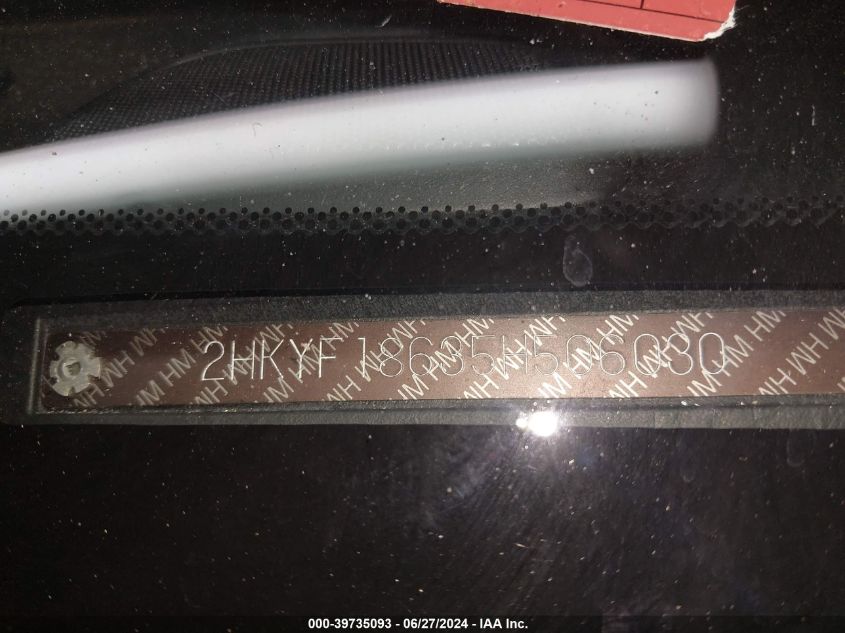 2005 Honda Pilot Ex-L VIN: 2HKYF18635H506030 Lot: 39735093