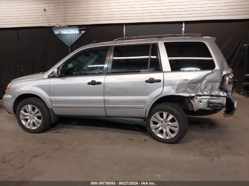 2005 Honda Pilot Ex-L VIN: 2HKYF18635H506030 Lot: 39735093