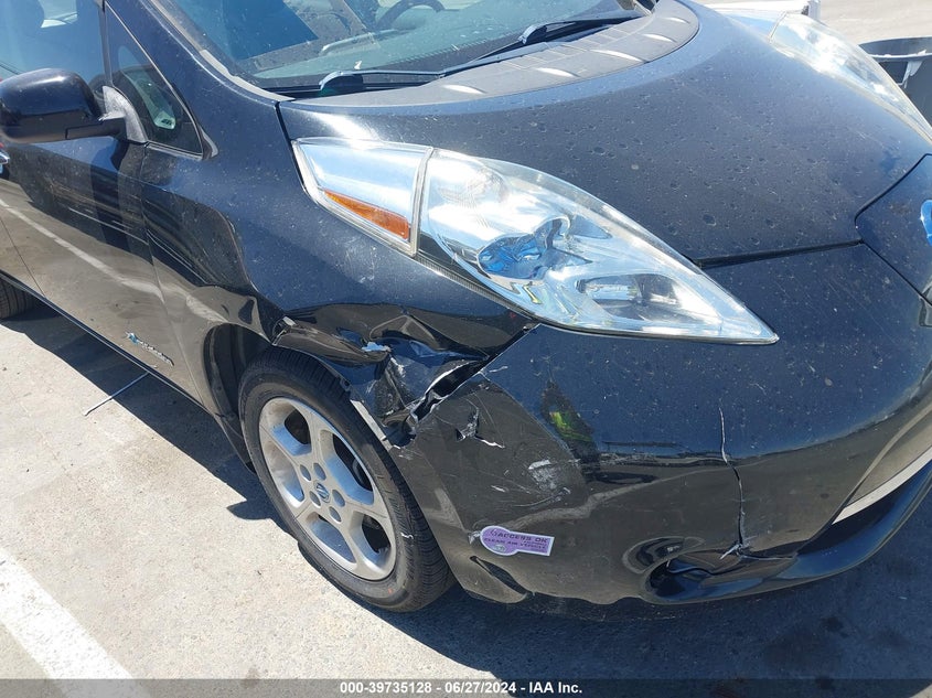 2013 Nissan Leaf Sv VIN: 1N4AZ0CP9DC407991 Lot: 39735128