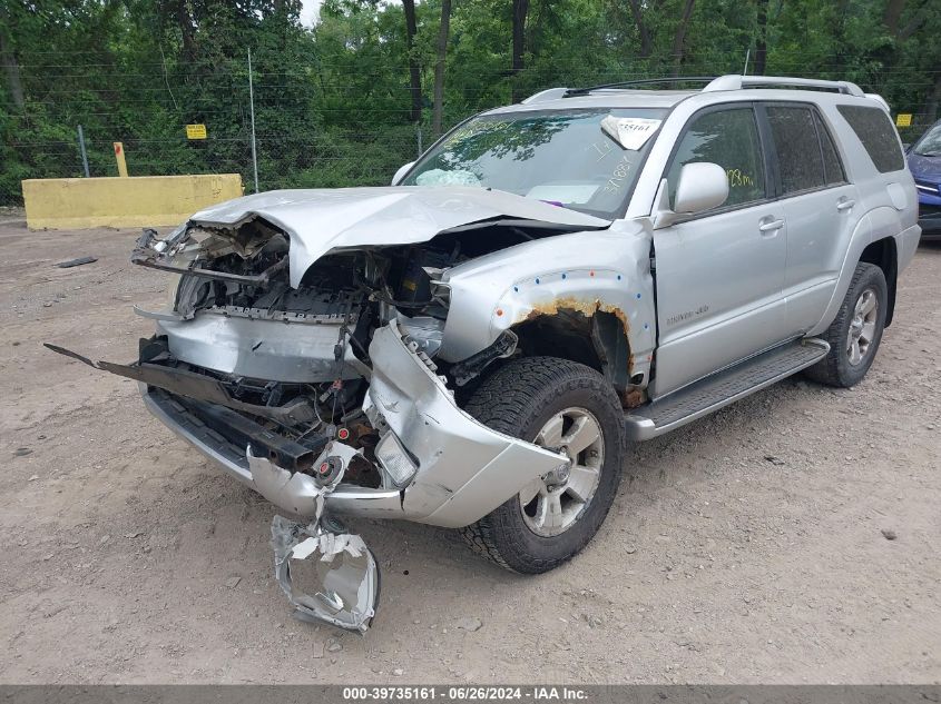 2004 Toyota 4Runner Limited VIN: JTEBT17R240029608 Lot: 39735161