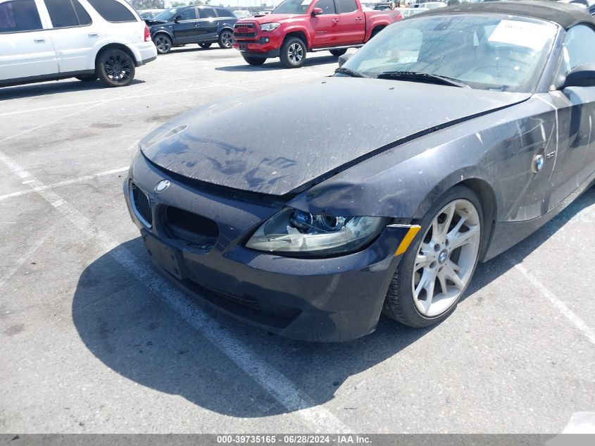 2008 BMW Z4 3.0I VIN: 4USBU33568LW61364 Lot: 39735165