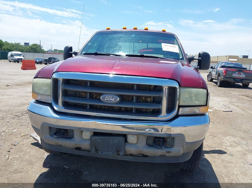 2004 Ford F-250 Lariat/Xl/Xlt VIN: 1FTNW21SX4EA12830 Lot: 39735183