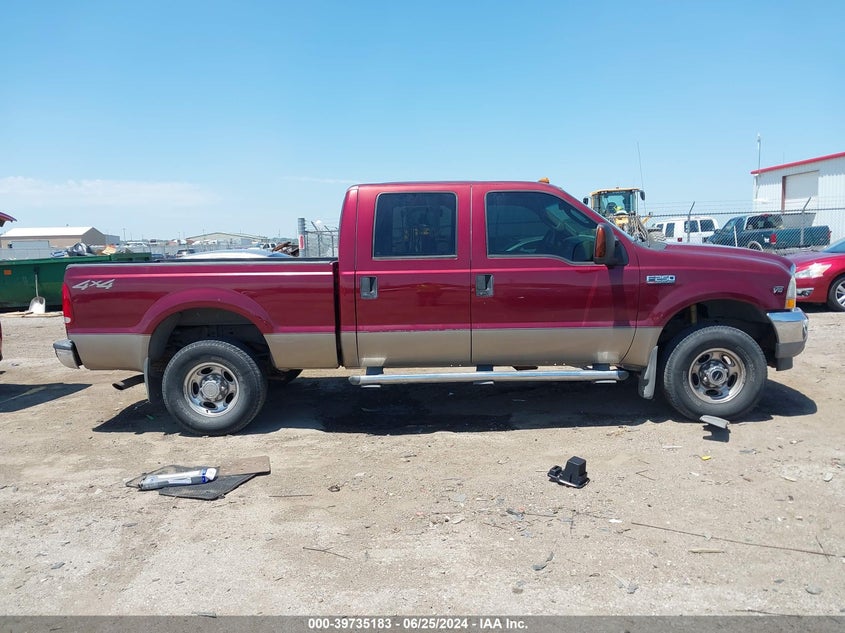 2004 Ford F-250 Lariat/Xl/Xlt VIN: 1FTNW21SX4EA12830 Lot: 39735183