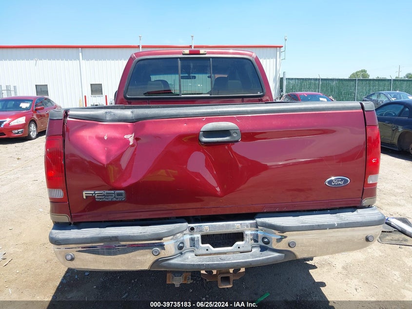 2004 Ford F-250 Lariat/Xl/Xlt VIN: 1FTNW21SX4EA12830 Lot: 39735183