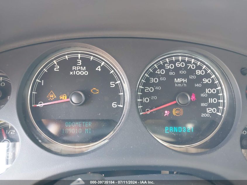 2007 Chevrolet Avalanche 1500 Ltz VIN: 3GNFK12337G279233 Lot: 39735184