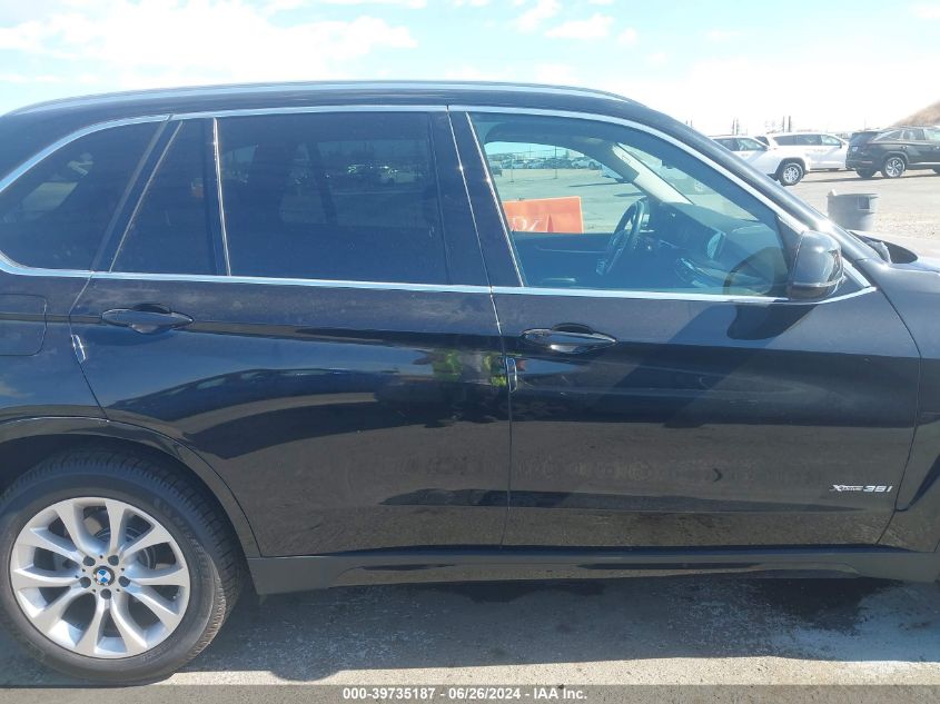 2015 BMW X5 xDrive35I VIN: 5UXKR0C51F0P09243 Lot: 39735187