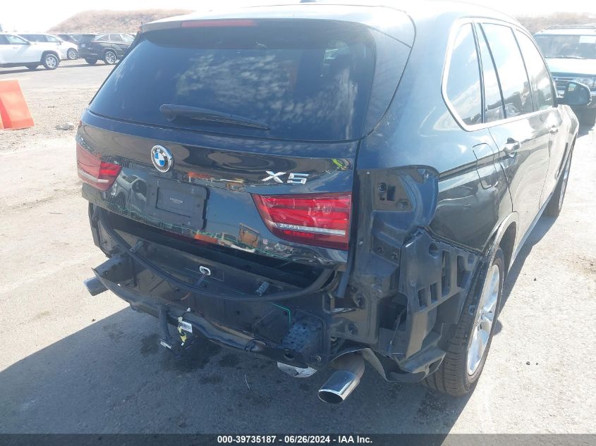2015 BMW X5 xDrive35I VIN: 5UXKR0C51F0P09243 Lot: 39735187