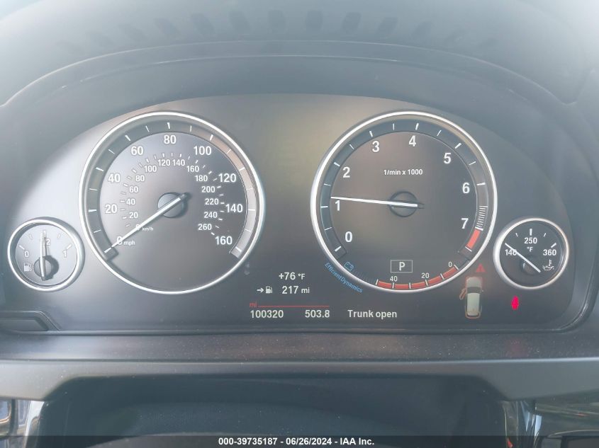 2015 BMW X5 xDrive35I VIN: 5UXKR0C51F0P09243 Lot: 39735187