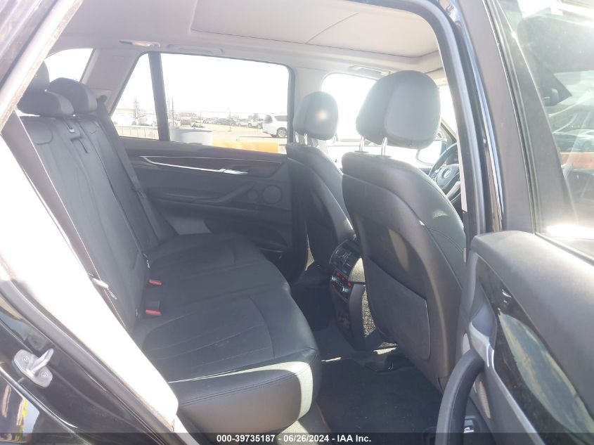 2015 BMW X5 xDrive35I VIN: 5UXKR0C51F0P09243 Lot: 39735187