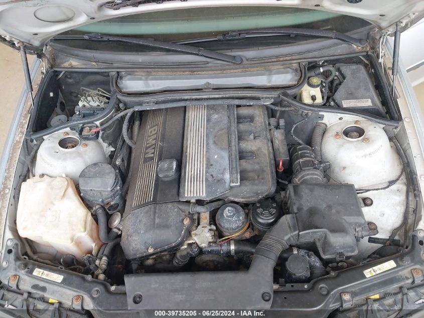 2000 BMW 323It VIN: WBAAR334XYJM01357 Lot: 39735205