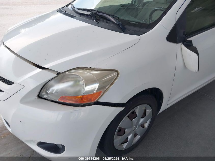 2008 Toyota Yaris VIN: JTDBT903X81193293 Lot: 39735208