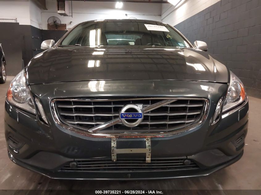 2012 Volvo S60 T6/T6 R-Design VIN: YV1902FH6C2107394 Lot: 39735221