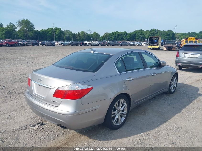 2010 Hyundai Genesis 3.8 VIN: KMHGC4DE6AU096676 Lot: 39735232
