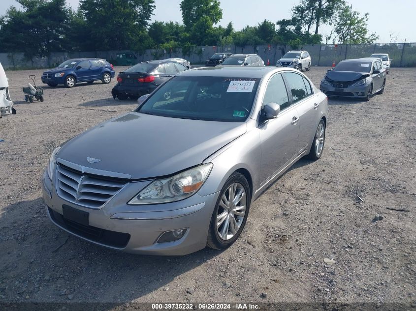 2010 Hyundai Genesis 3.8 VIN: KMHGC4DE6AU096676 Lot: 39735232