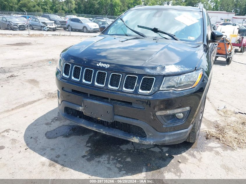 2018 Jeep Compass Latitude 4X4 VIN: 3C4NJDBB2JT112215 Lot: 39735266