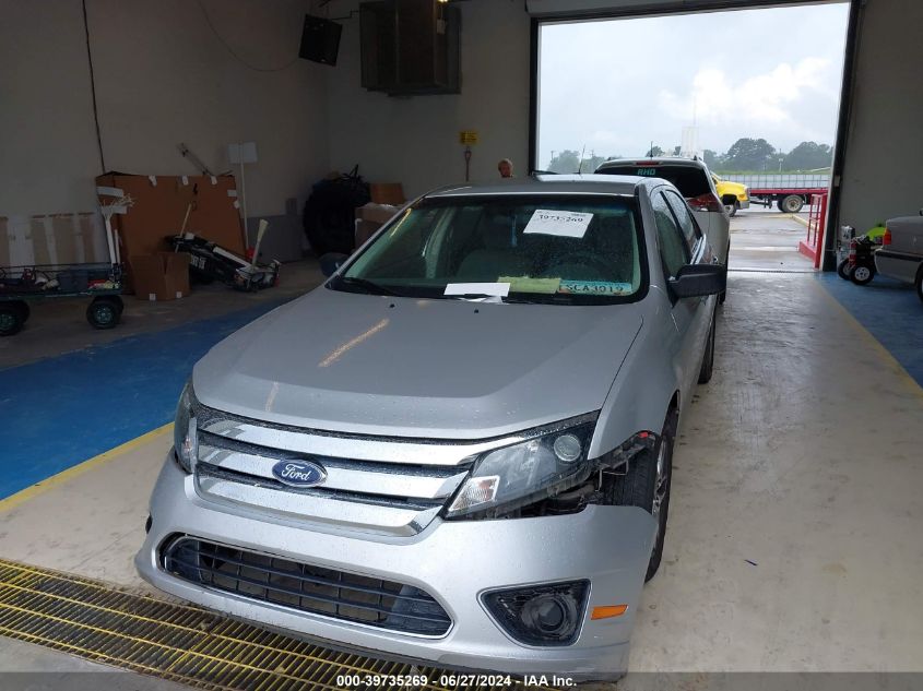 2010 Ford Fusion S VIN: 3FAHP0GA0AR262377 Lot: 39735269