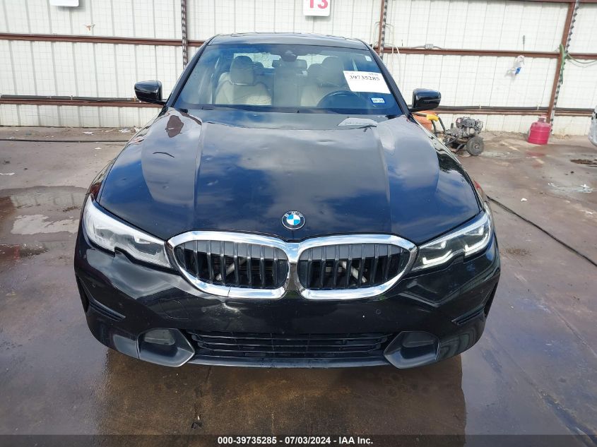 2019 BMW 330I VIN: WBA5R1C59KFH01502 Lot: 39735285