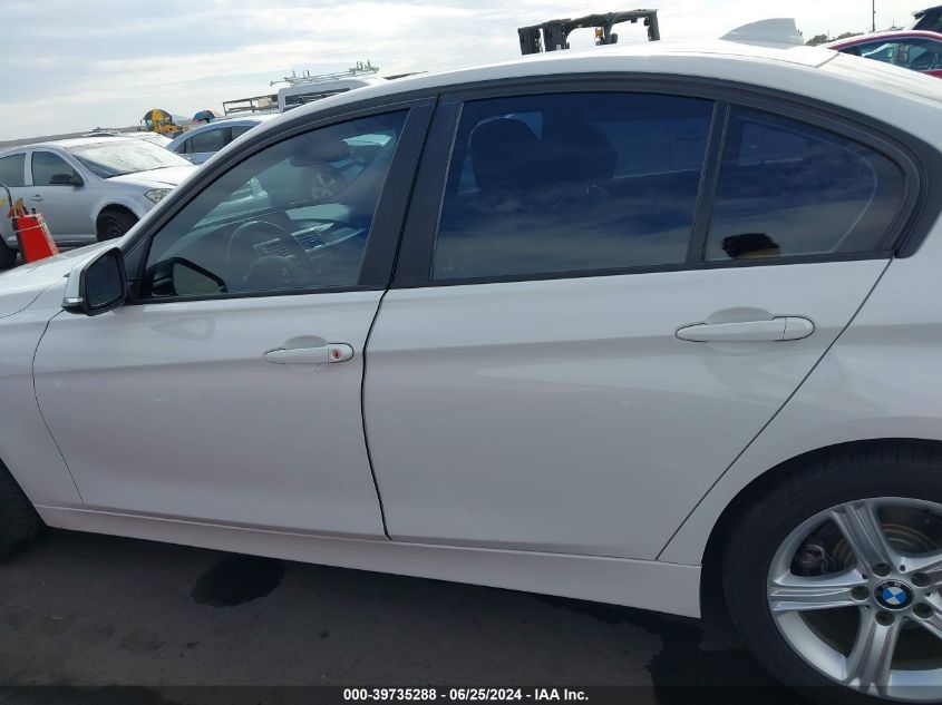 2014 BMW 328 I VIN: WBA3A5C59EP603149 Lot: 39735288