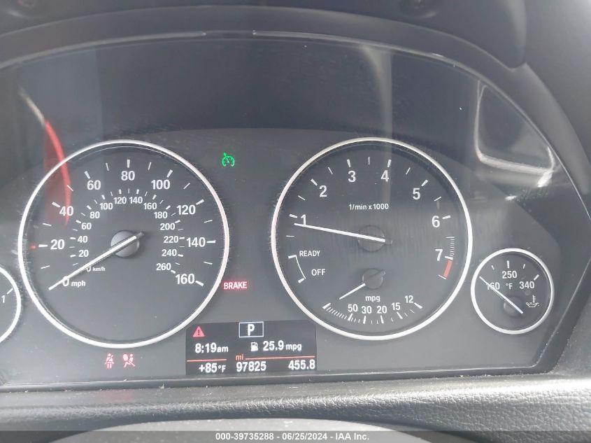 2014 BMW 328 I VIN: WBA3A5C59EP603149 Lot: 39735288