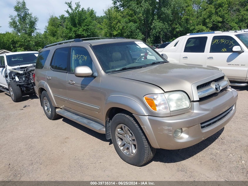 2005 Toyota Sequoia Limited V8 VIN: 5TDBT48A65S238265 Lot: 39735314