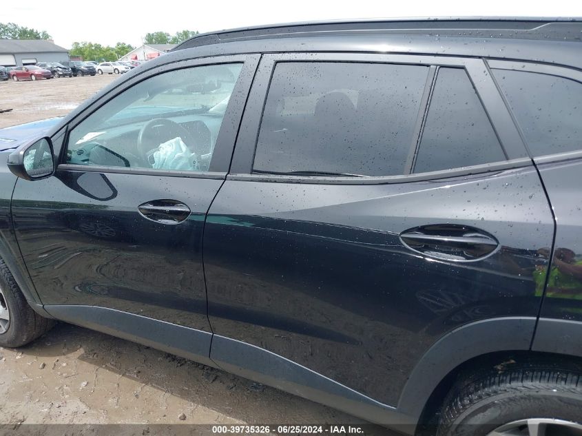 2024 Chevrolet Trax Fwd Lt VIN: KL77LHE27RC079500 Lot: 39735326