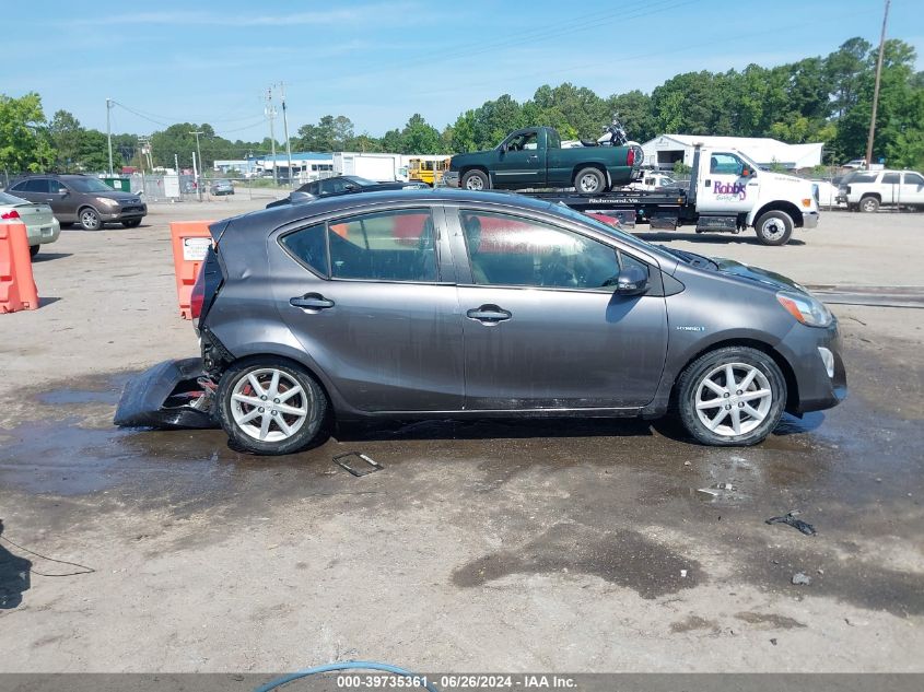 2015 Toyota Prius C Four VIN: JTDKDTB34F1111269 Lot: 39735361