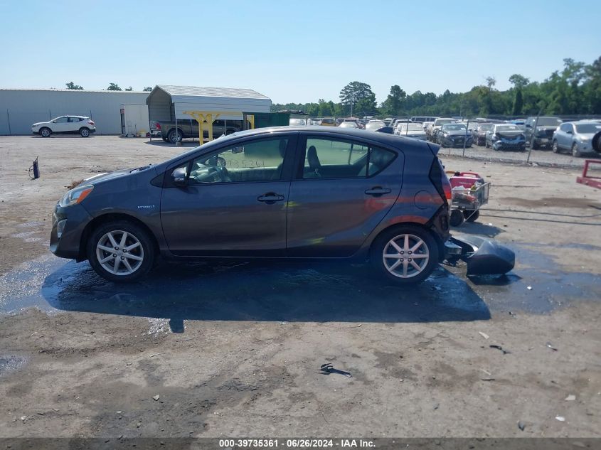 2015 Toyota Prius C Four VIN: JTDKDTB34F1111269 Lot: 39735361