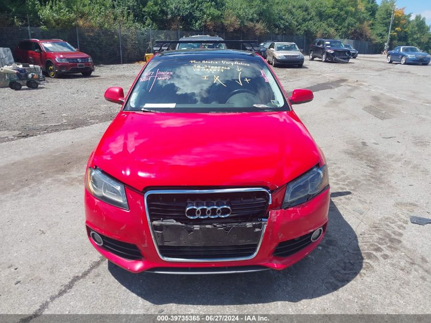 2011 Audi A3 2.0 Tdi Premium VIN: WAUKJAFM1BA035579 Lot: 39735365