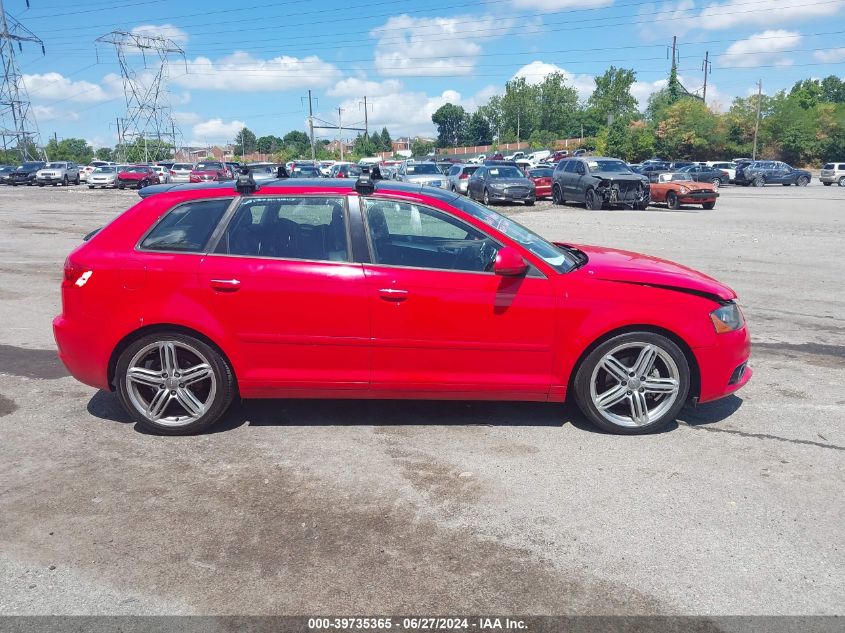 2011 Audi A3 2.0 Tdi Premium VIN: WAUKJAFM1BA035579 Lot: 39735365