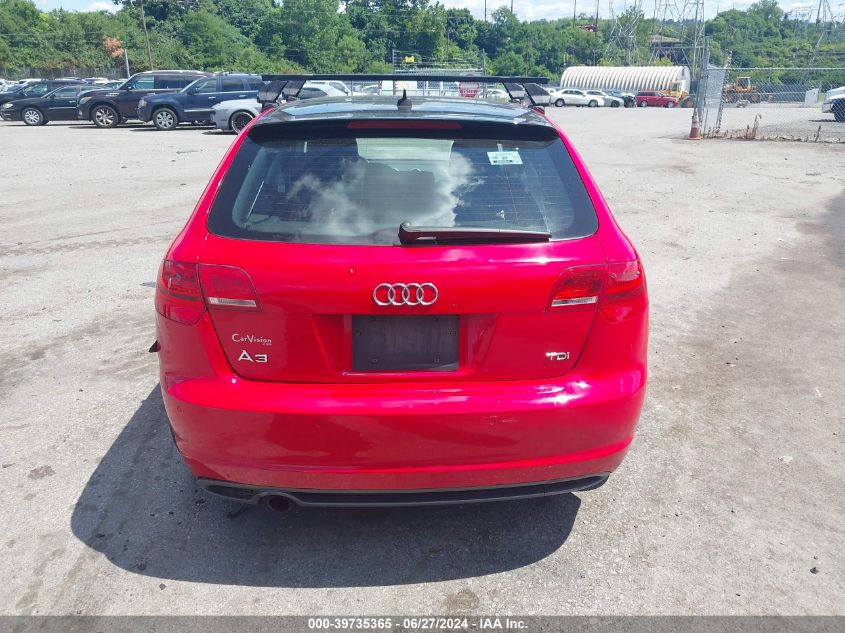 2011 Audi A3 2.0 Tdi Premium VIN: WAUKJAFM1BA035579 Lot: 39735365