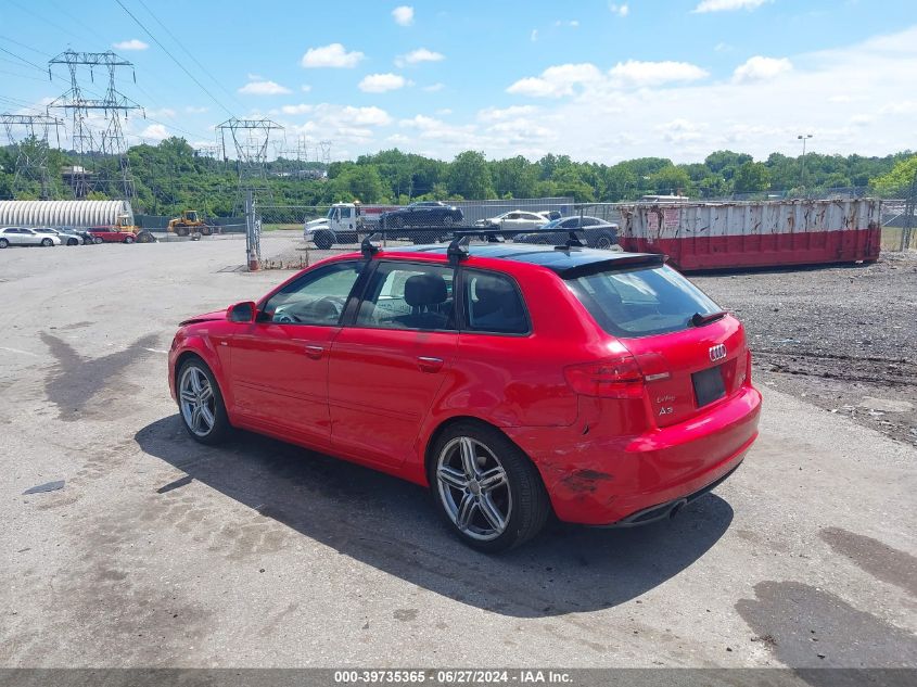 2011 Audi A3 2.0 Tdi Premium VIN: WAUKJAFM1BA035579 Lot: 39735365