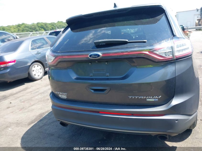 2015 FORD EDGE TITANIUM - 2FMTK4K94FBB21868
