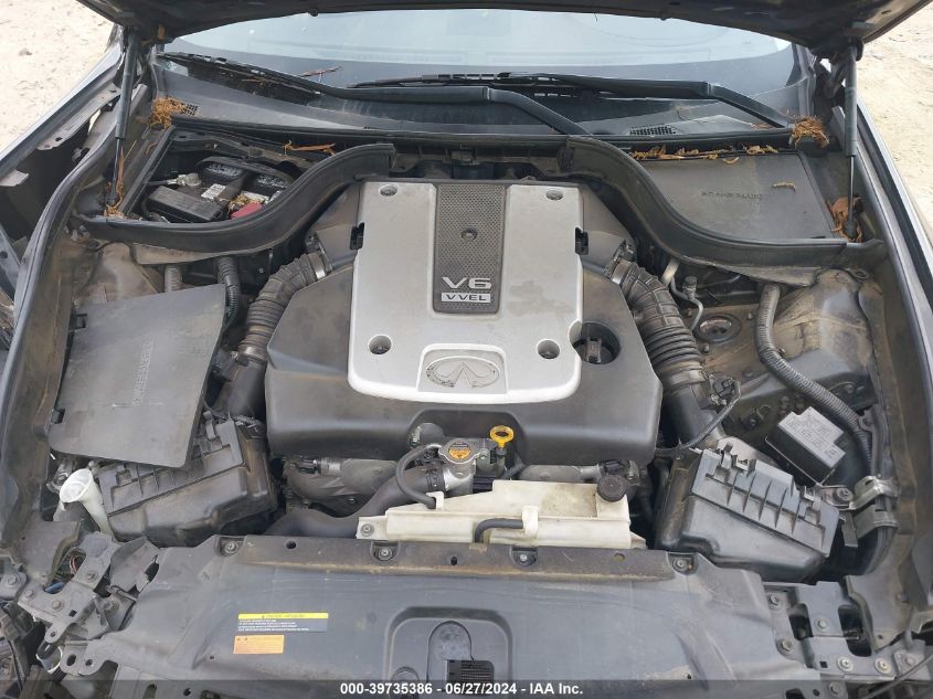 2010 Infiniti G37 Journey VIN: JN1CV6AP9AM401072 Lot: 39735386