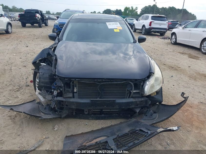 2010 Infiniti G37 Journey VIN: JN1CV6AP9AM401072 Lot: 39735386