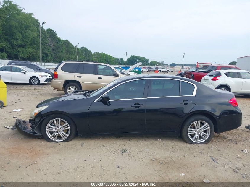 2010 Infiniti G37 Journey VIN: JN1CV6AP9AM401072 Lot: 39735386