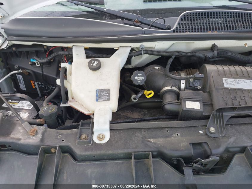 2017 Chevrolet Express 2500 Work Van VIN: 1GCWGAFF4H1119246 Lot: 39735387