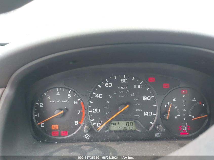 2001 Honda Accord Ex VIN: 1HGCG668X1A133385 Lot: 39735390