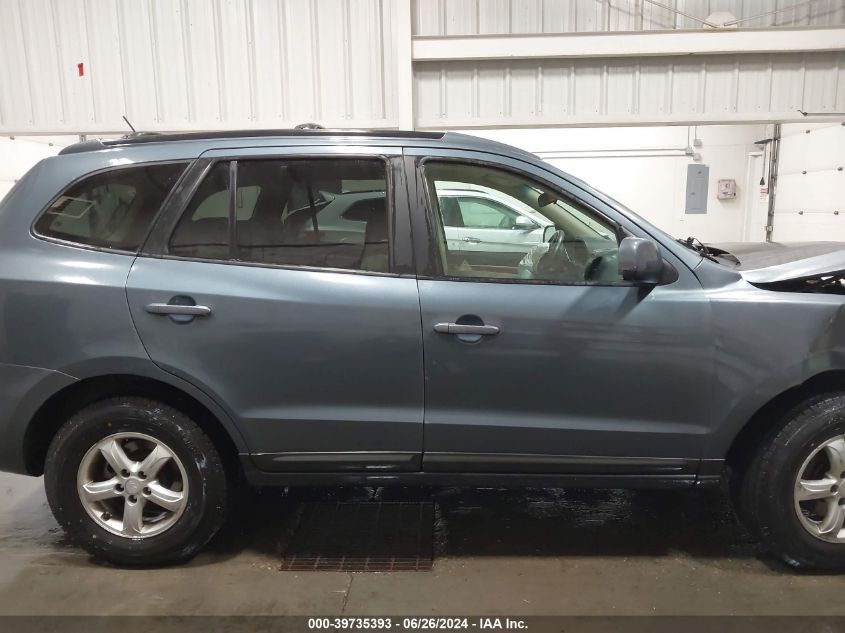 2007 Hyundai Santa Fe Gls VIN: 5NMSG73D57H076836 Lot: 39735393