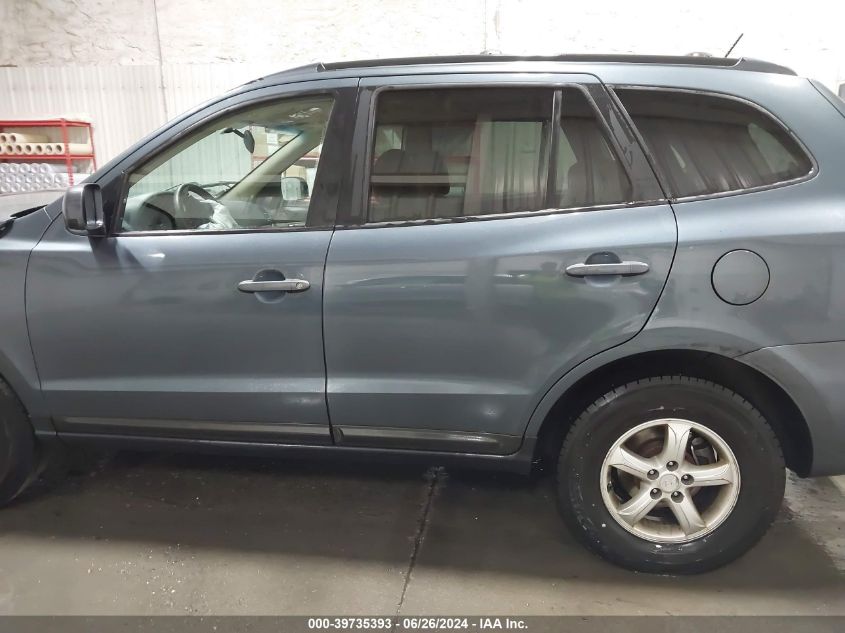 2007 Hyundai Santa Fe Gls VIN: 5NMSG73D57H076836 Lot: 39735393