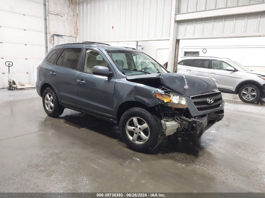 2007 Hyundai Santa Fe Gls VIN: 5NMSG73D57H076836 Lot: 39735393