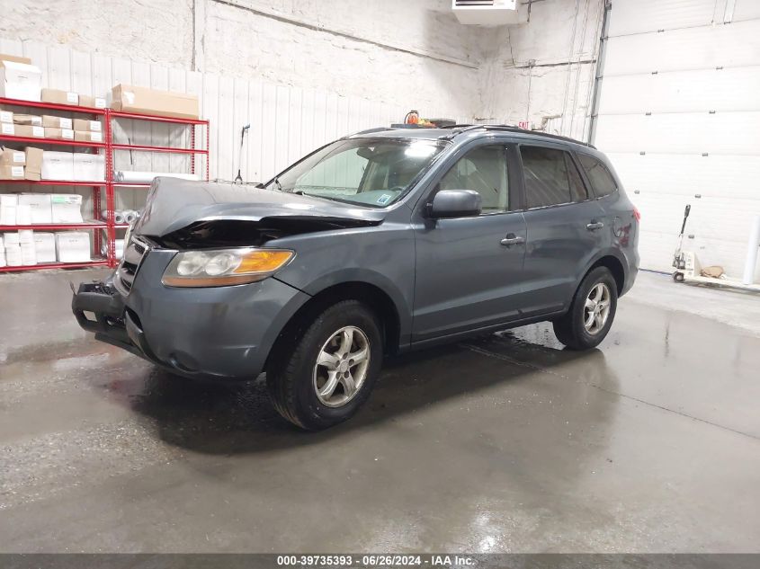 2007 Hyundai Santa Fe Gls VIN: 5NMSG73D57H076836 Lot: 39735393