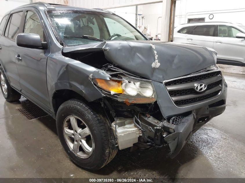 2007 Hyundai Santa Fe Gls VIN: 5NMSG73D57H076836 Lot: 39735393